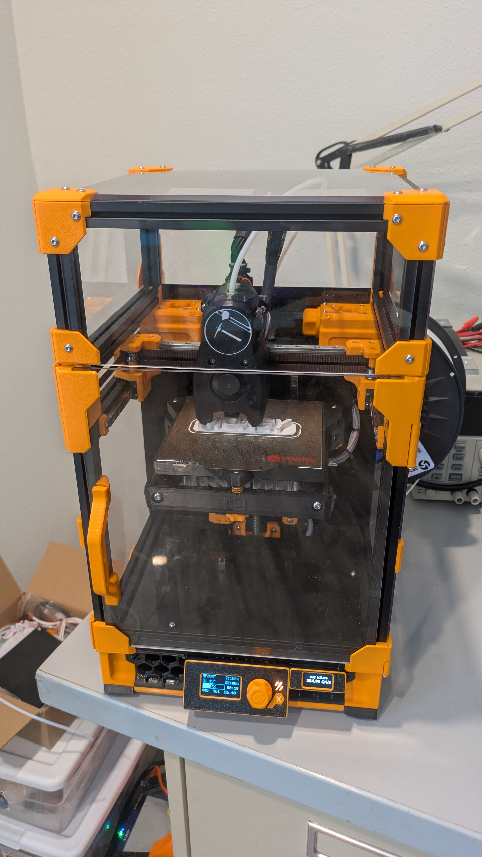 Proof Of Print “Pop-otype” 1 - Hashing 3D Printer